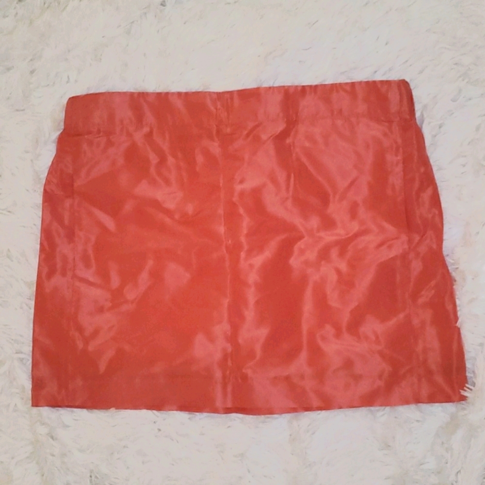 J. Crew Silk Mini-Skirt